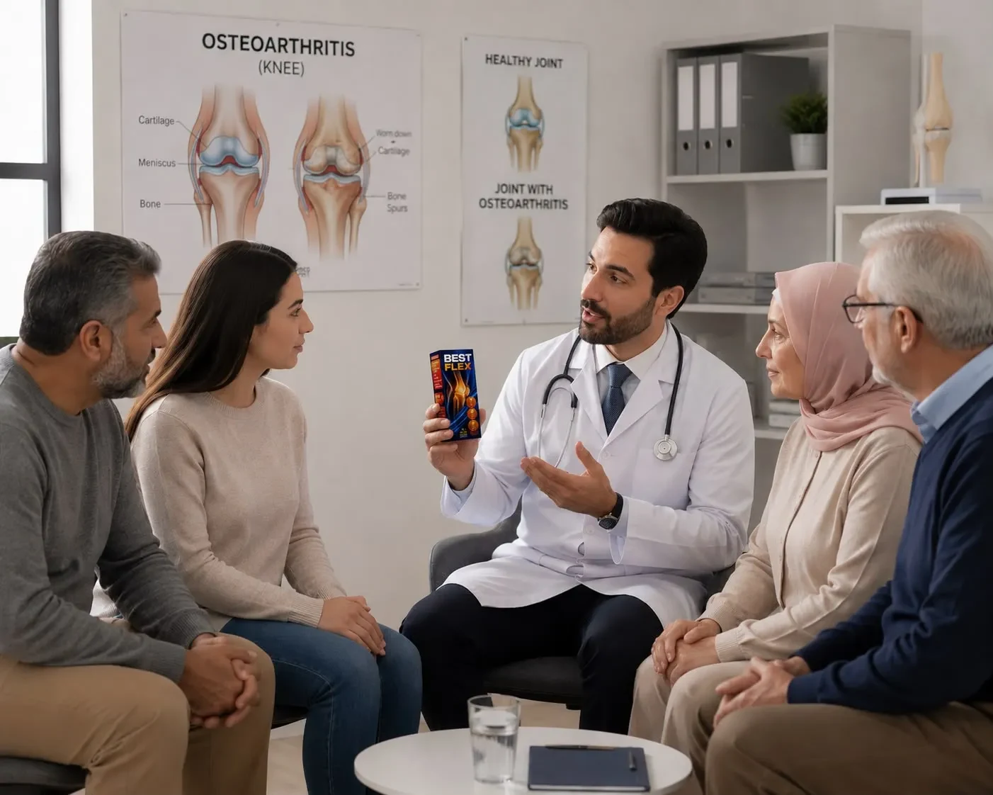 آلية عمل دهان BEST FLEX على المفاصل